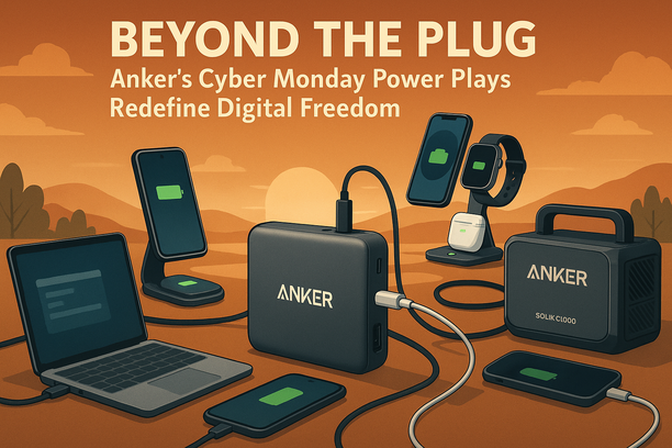 Beyond the Plug: Anker's Cyber Monday Power Plays Redefine Digital Freedom
