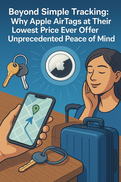 Beyond Simple Tracking: Why Apple AirTags at Their Lowest Price Ever Offer Unprecedented Peace of Mind